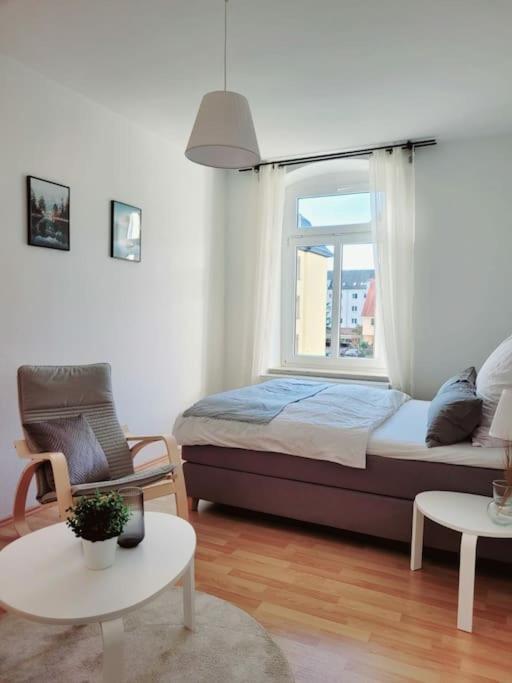Gemuetliches Helles Appartement Dresden Exterior photo